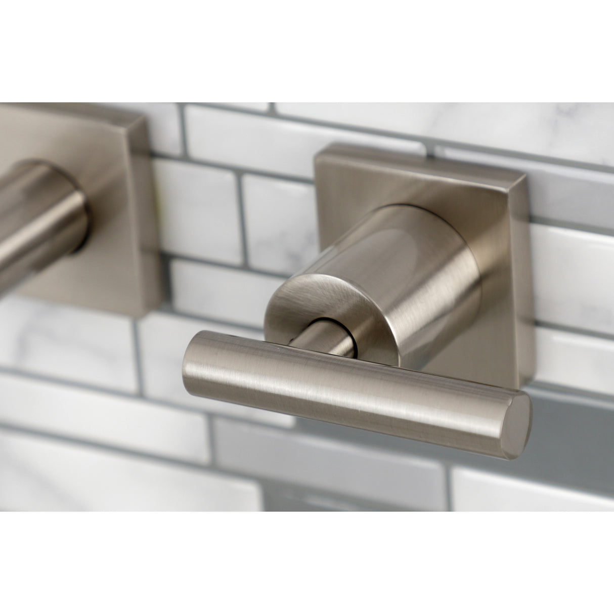 Manhattan Two-Handle Wall Mount Bathroom Faucet