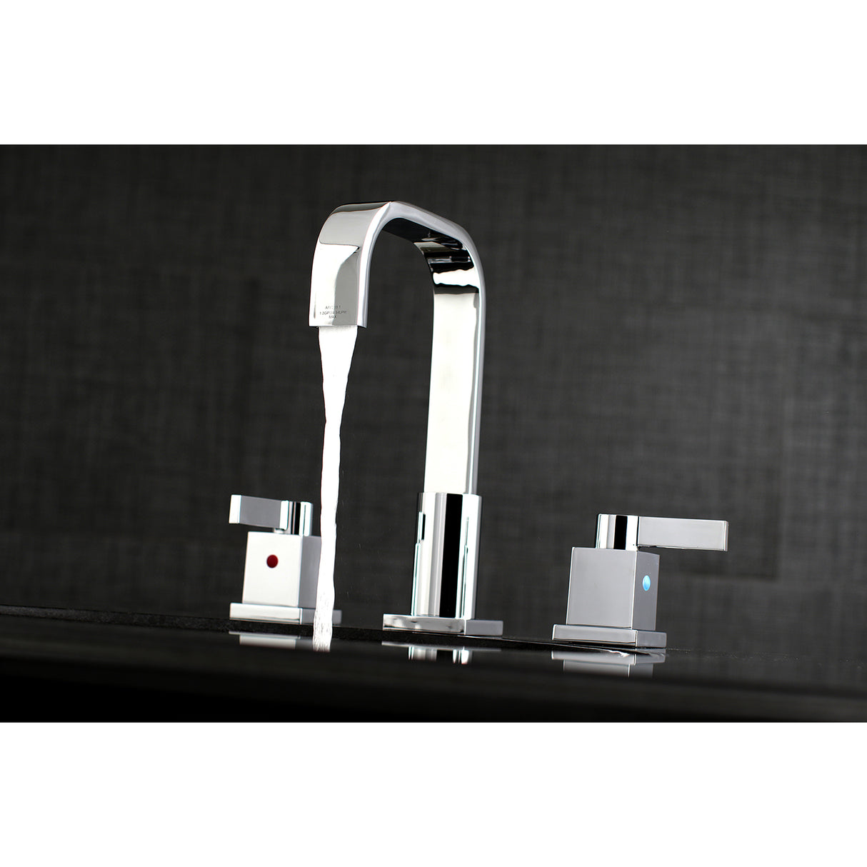 Meridian 8" Widespread Bathroom Faucet In 5.1" Spout Reach