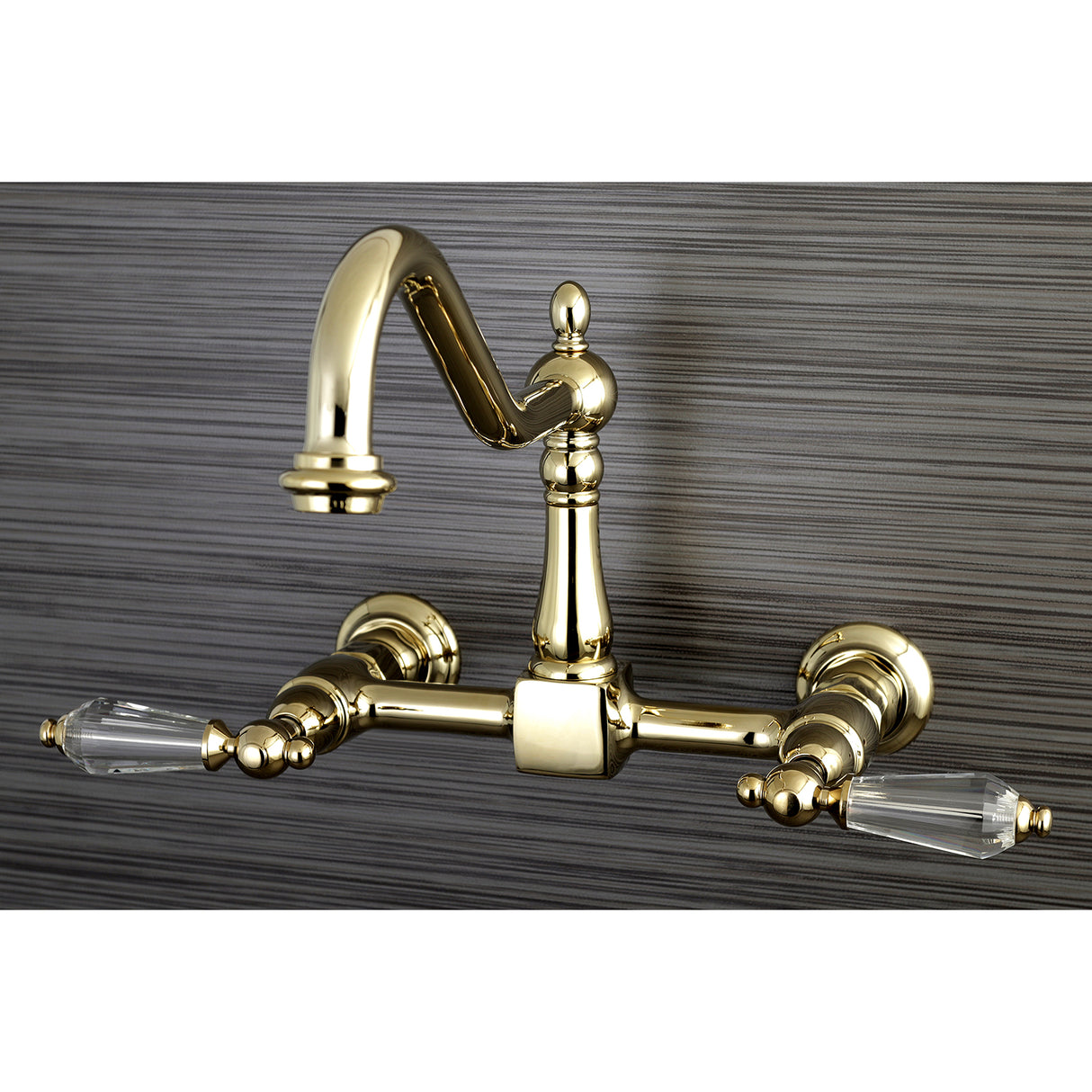 Wilshire Wall Mount Bridge Kitchen Faucet