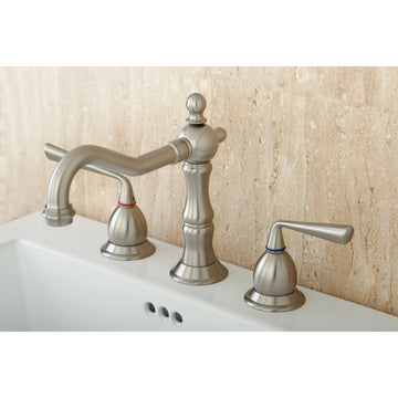 Silver Sage 8 inch Widespread Traditional Bathroom Faucet