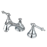 Traditional Widespread Bathroom Faucet 8 Inch