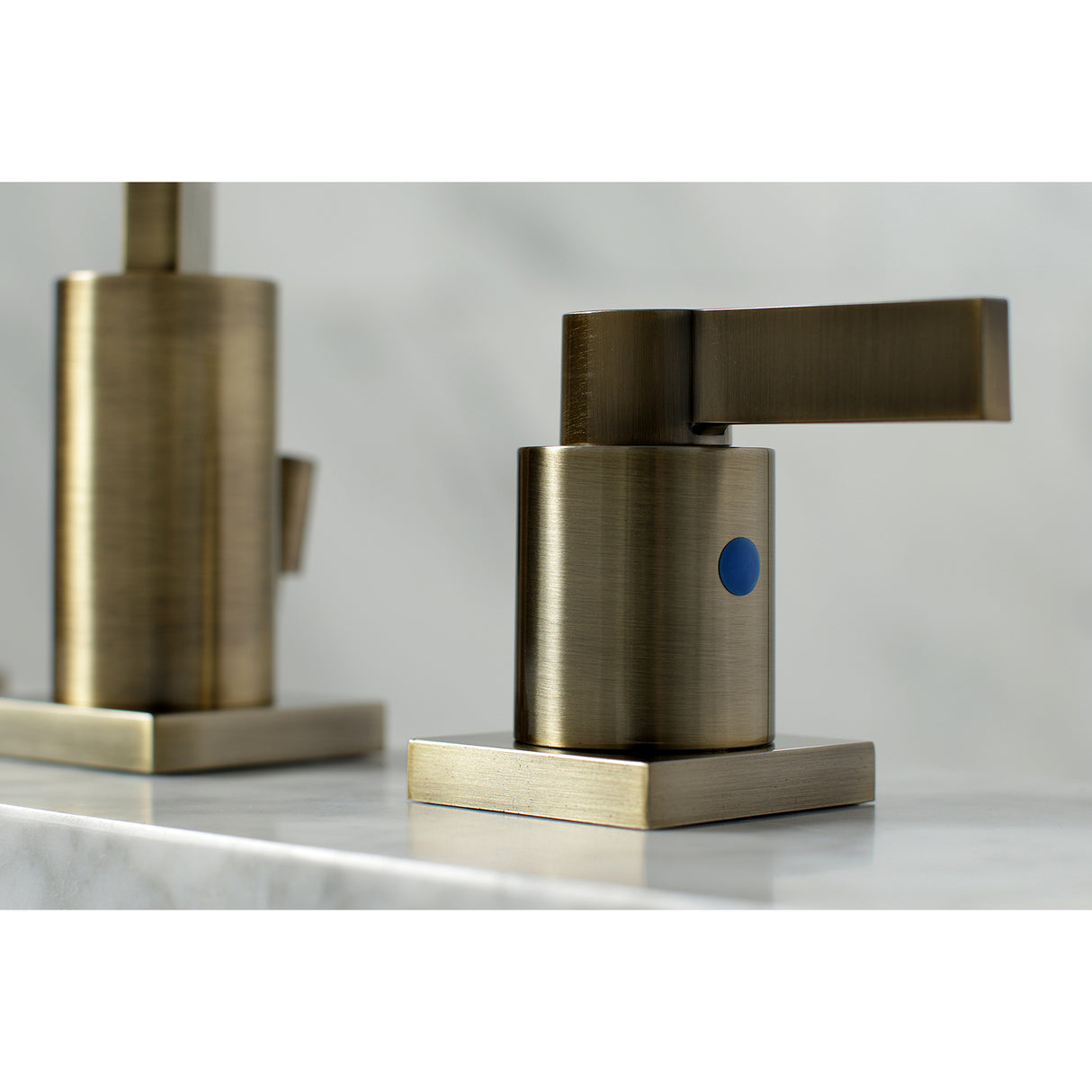 NuvoFusion Widespread Modern Bathroom Faucet