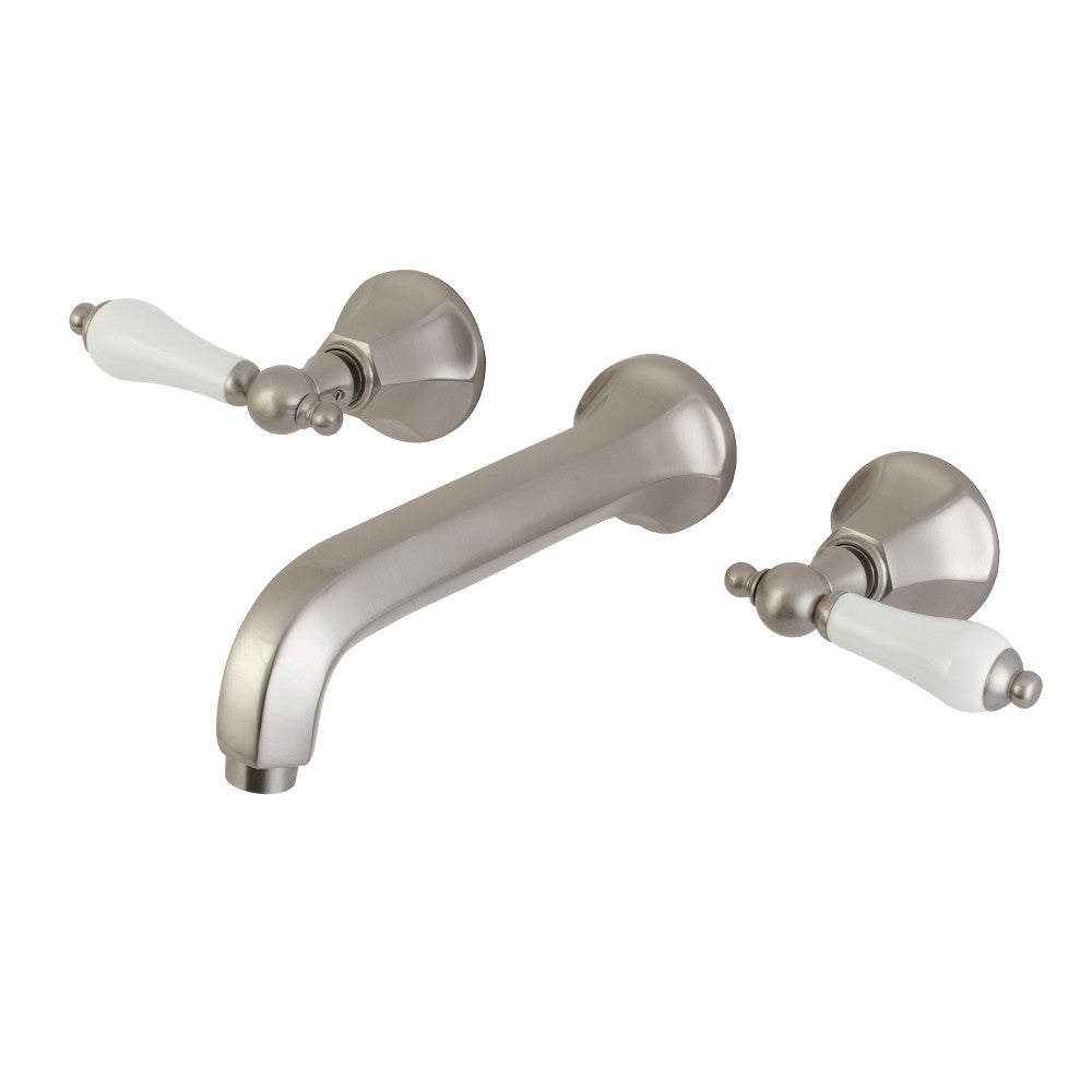 Metropolitan 2-Handle Wall Mount Bathroom Faucet