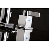 Meridian 8" Widespread Bathroom Faucet In 5.1" Spout Reach