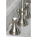 Tudor Widespread Bathroom Faucet W/ Brass Pop Up