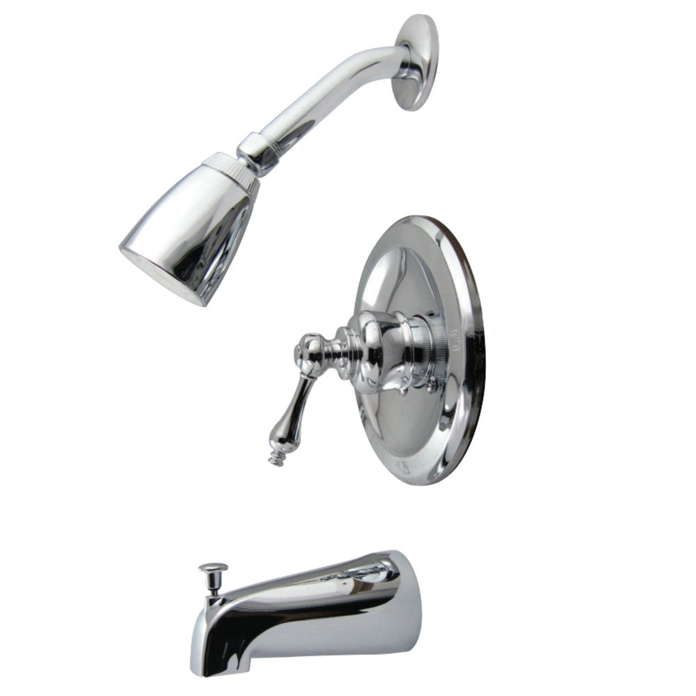 Tub and Shower Faucet W/ Metal Handle Material