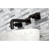 Milano Two-Handle Wall Mount Bathroom Faucet