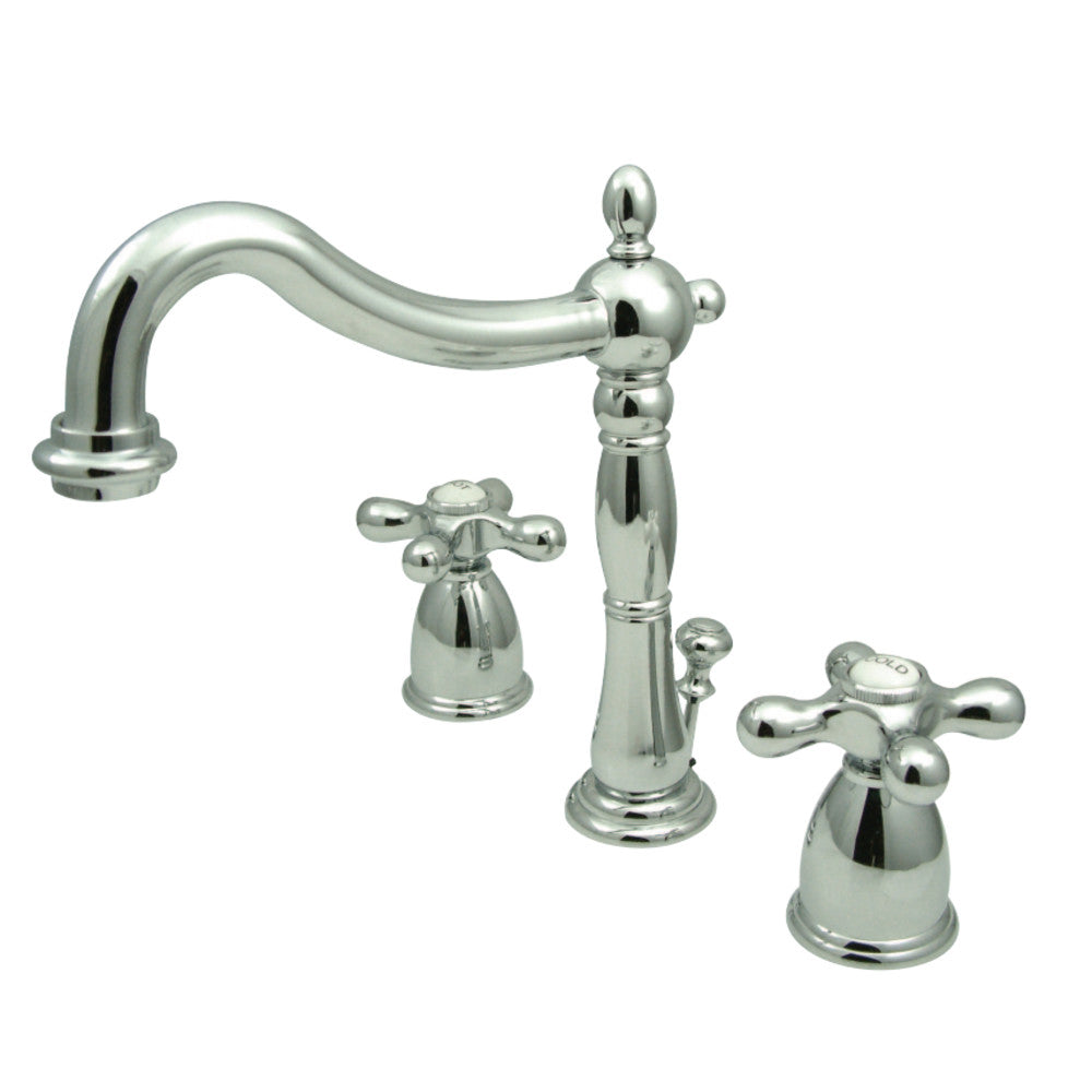 Heritage Widespread 8 Inch Traditional Bathroom Faucet