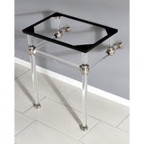 Templeton 24" x 20-3/8" x 30" Acrylic Console Sink Legs