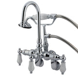 Vintage Adjustable Center Wall Mount Tub Faucet