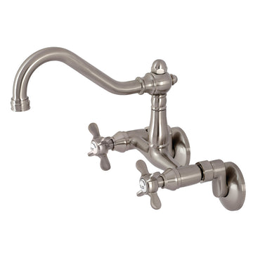 6" Adjustable Center Wall Mount Kitchen Faucet