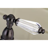 Wilshire Bridge Kitchen Faucet with Brass Sprayer