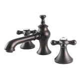 Vintage 8 In. Two-handle 3-Hole Deck Mount Widespread Bathroom Sink Faucet