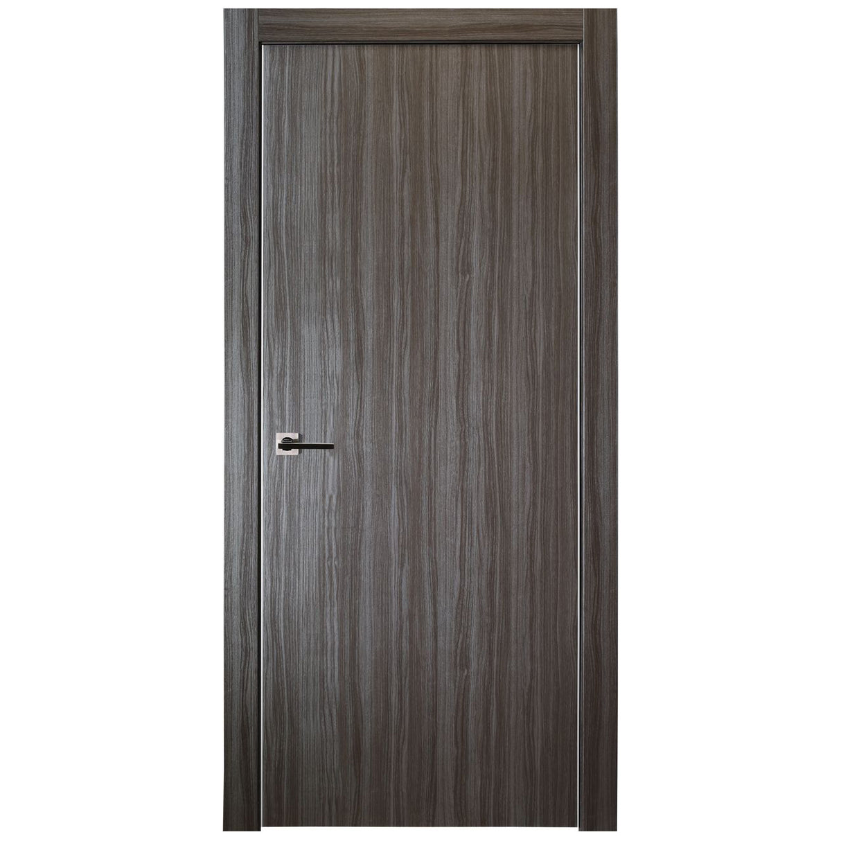 Unica Interior Door in Gray Oak Finish