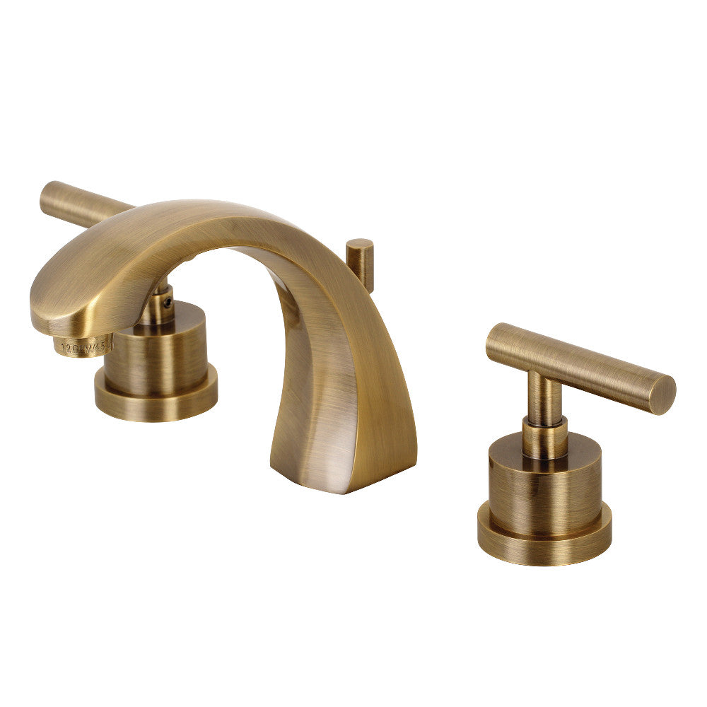 Manhattan 8 inch Modern Widespread Bathroom Faucet