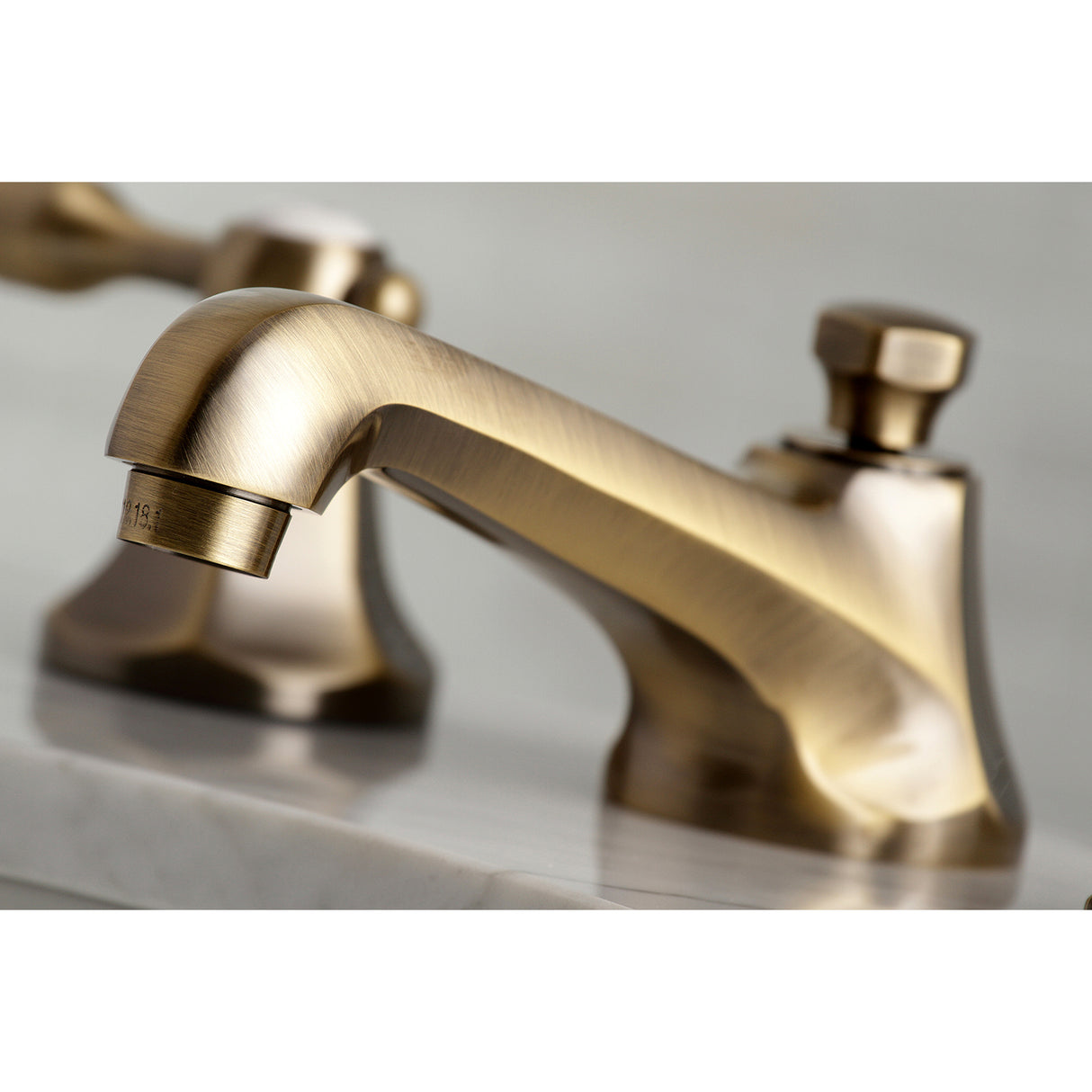 Tudor Traditional 8 inch Widespread Bathroom Faucet