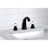 Victorian 2-Handle 8 inch Widespread Bathroom Faucet