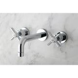 Millennium Two Handle Wall Mount Bathroom Faucet