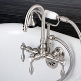 Tudor Wall Mount Clawfoot Tub Faucet