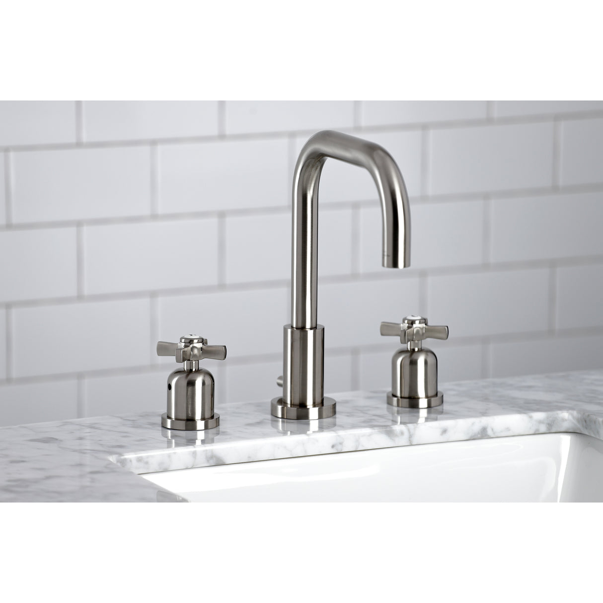 Millennium Widespread Bathroom Faucet With Dual Cross Handle