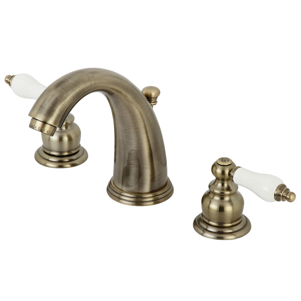 Victorian Two Handle 8 In. Two-handle 3-Hole Deck Mount Widespread Bathroom Sink Faucet