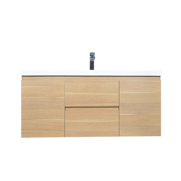 Brooklyn Floating / Wall Mounted Bathroom Vanity With Acrylic Sink