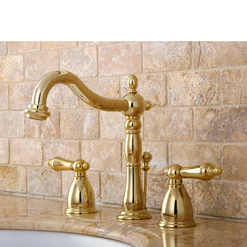 Heritage 8 inch Widespread Traditional Bathroom Faucet