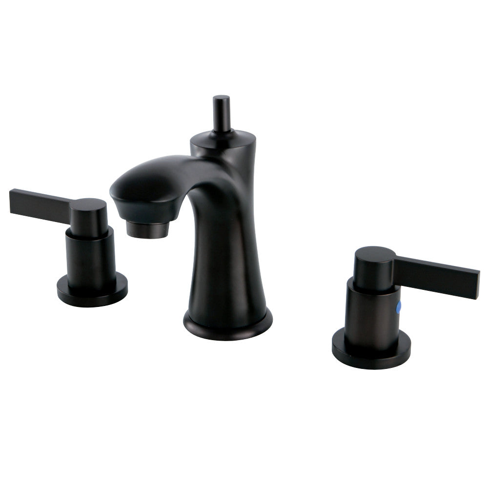 NuvoFusion 8 ' Widespread Lavatory Faucet W/ Retail Pop Up & 4.1" Spout Reach