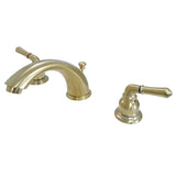 Magellan 8 In.Two-handle 3-Hole Deck Mount Widespread Bathroom Sink Faucet With Retail Pop Up