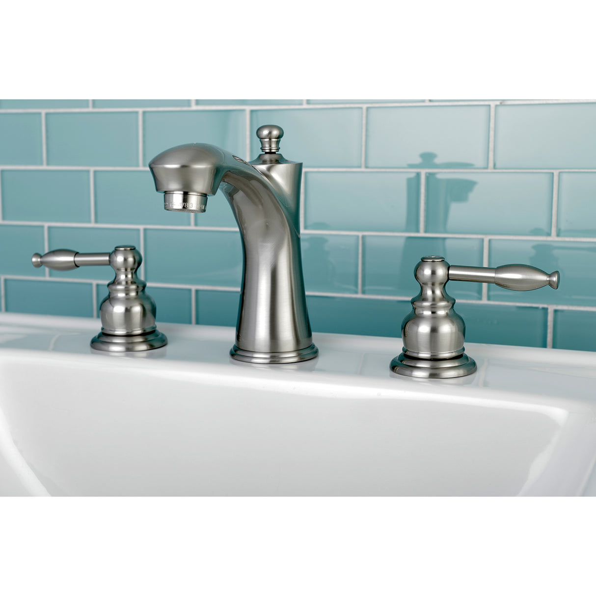 Knight 8" Widespread Bathroom Faucet, In 4.1" Spout Reach