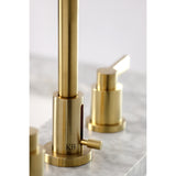 NuvoFusion Widespread Bathroom Faucet With Brass Pop Up