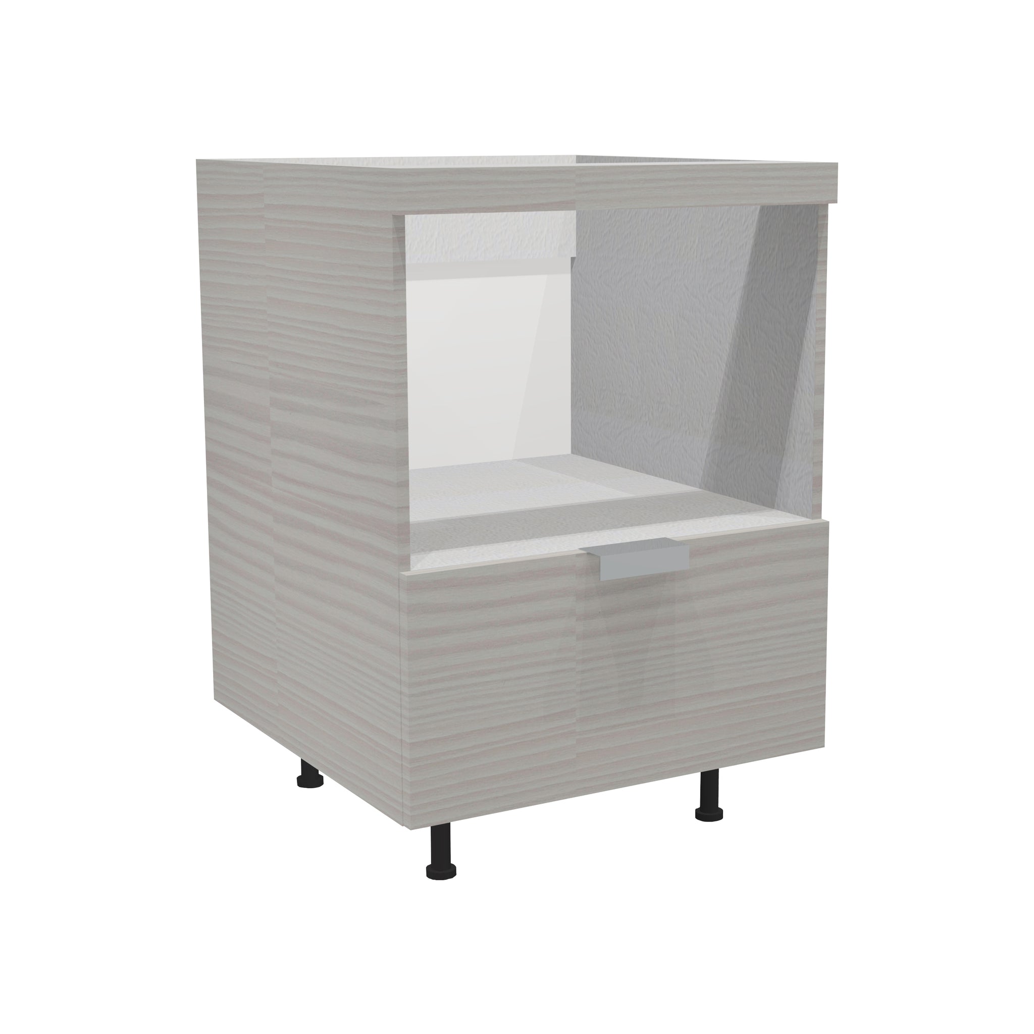 RTA - Pale Pine - Base Microwave Cabinet | 30"W x 34.5"H x 24"D