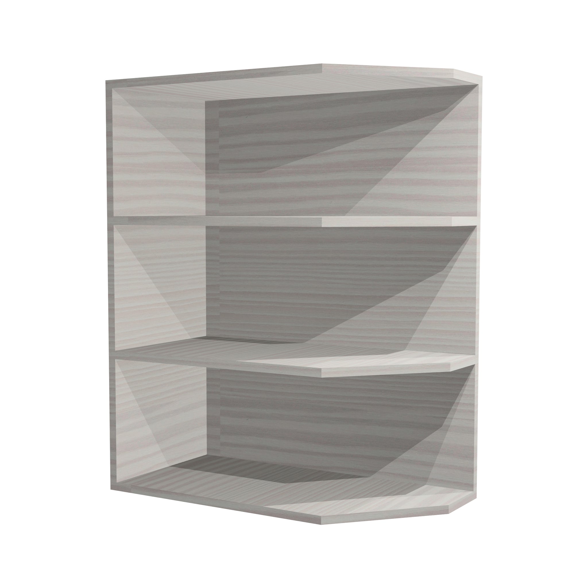 RTA - Pale Pine - Base End Shelf Cabinet | 12"W x 34.5"H x 24"D