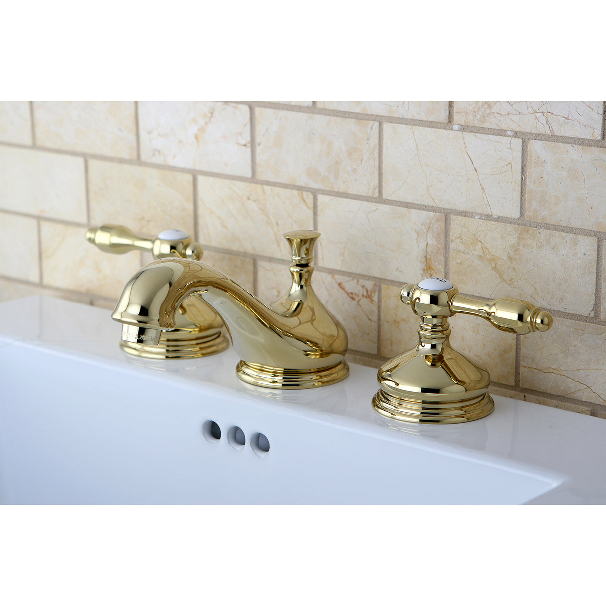 Tudor 8 inch Widespread Bathroom Faucet