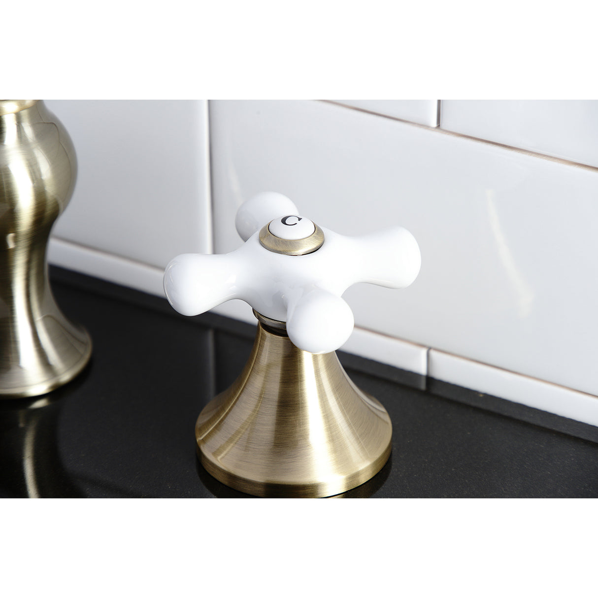 Vintage 8 inch Widespread Bathroom Faucet