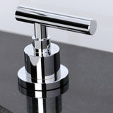 Manhattan Widespread Bathroom Faucet with Brass Pop-Up