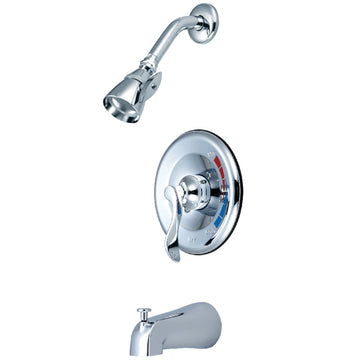Tub and Shower Faucet In 7.1" Arm Reach Including Showerhead