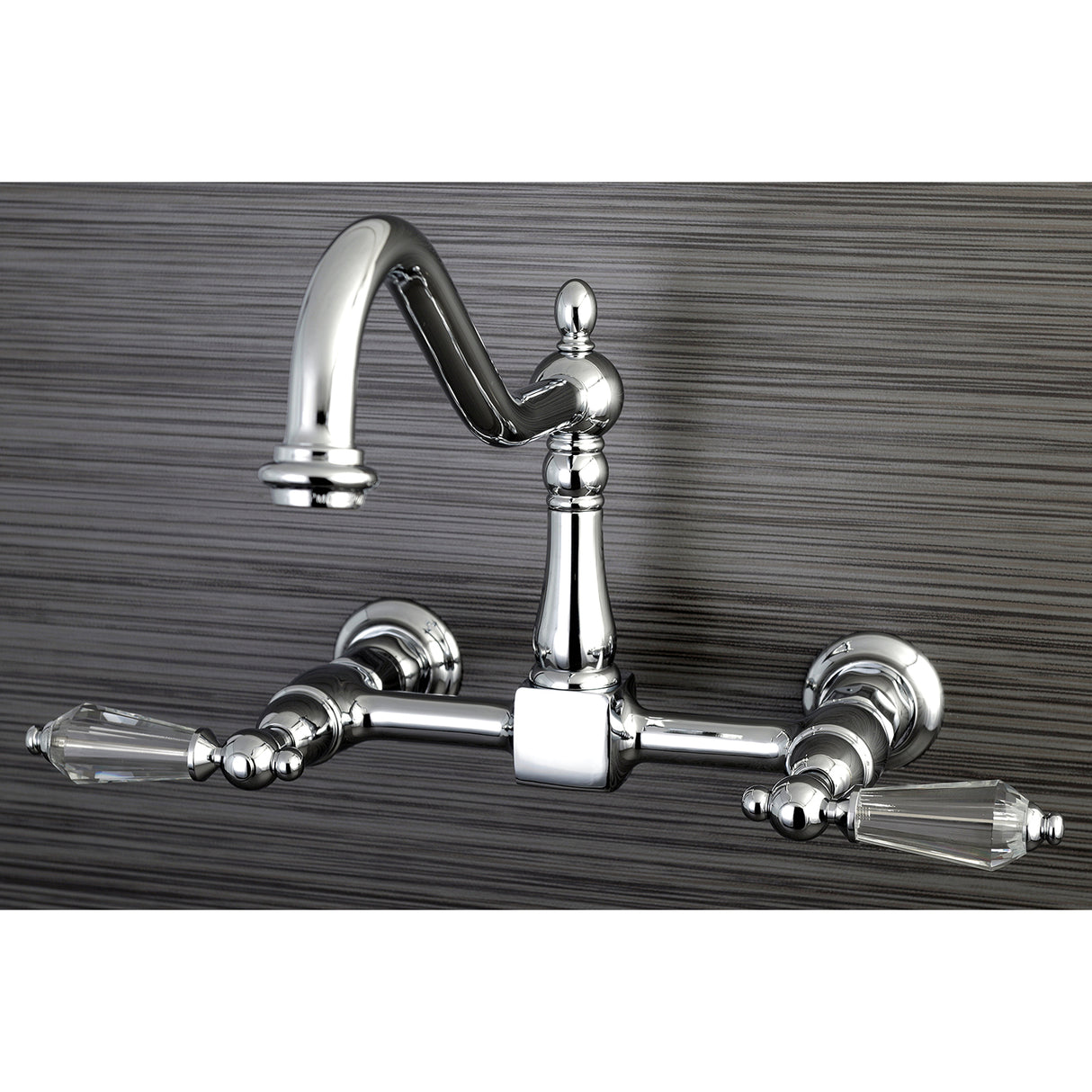 Wilshire Wall Mount Bridge Kitchen Faucet