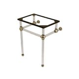 Templeton 24" x 20-3/8" x 30" Acrylic Console Sink Legs