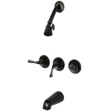 Yosemite Three Handle Tub Shower Faucet