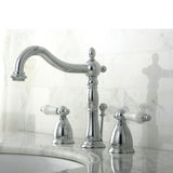 Heritage Widespread 8 Inch Tradtional Bathroom Faucet