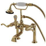 Royale Deck Mount Clawfoot Tub Faucet