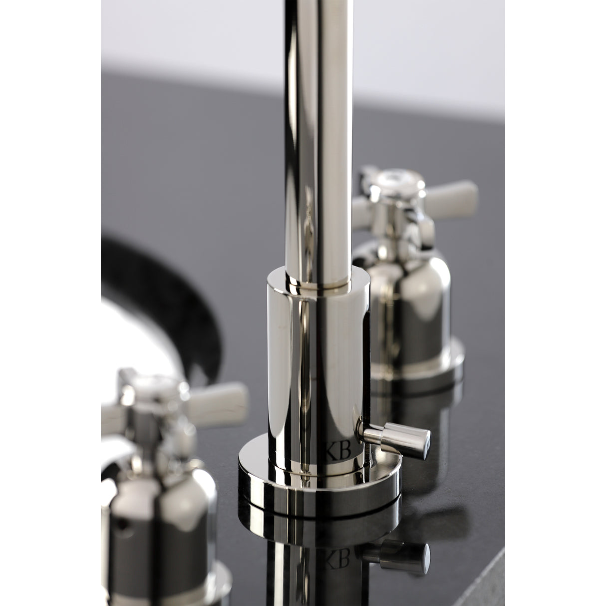 Millennium Widespread Bathroom Faucet With Dual Cross Handle