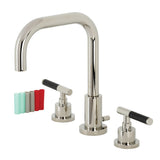 Kaiser Widespread Bathroom Faucet with Brass Pop-Up