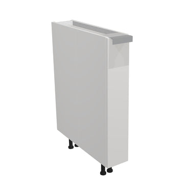RTA - Lacquer White - Base Spice Rack Cabinet | 6"W x 30"H x 23.8"D