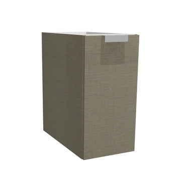 RTA - Fabric Grey - Floating Vanity Base Cabinet | 21"W x 34.5"H x 24"D