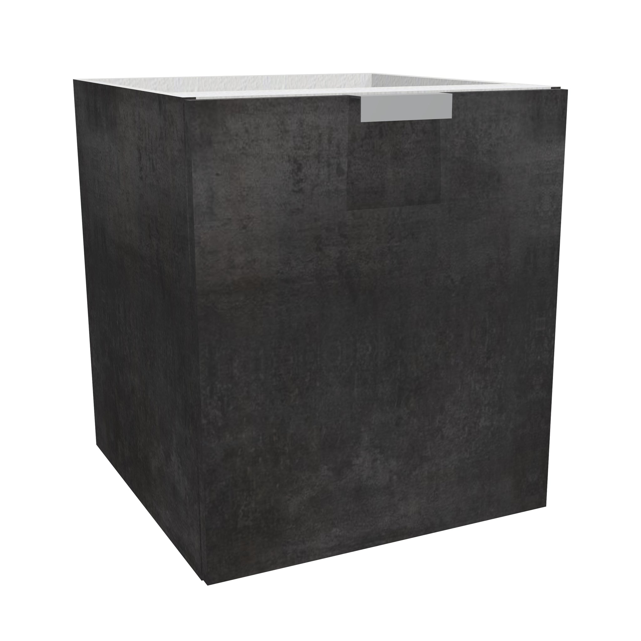 RTA - Rustic Grey - Floating Vanity Base Cabinet | 18"W x 34.5"H x 21"D