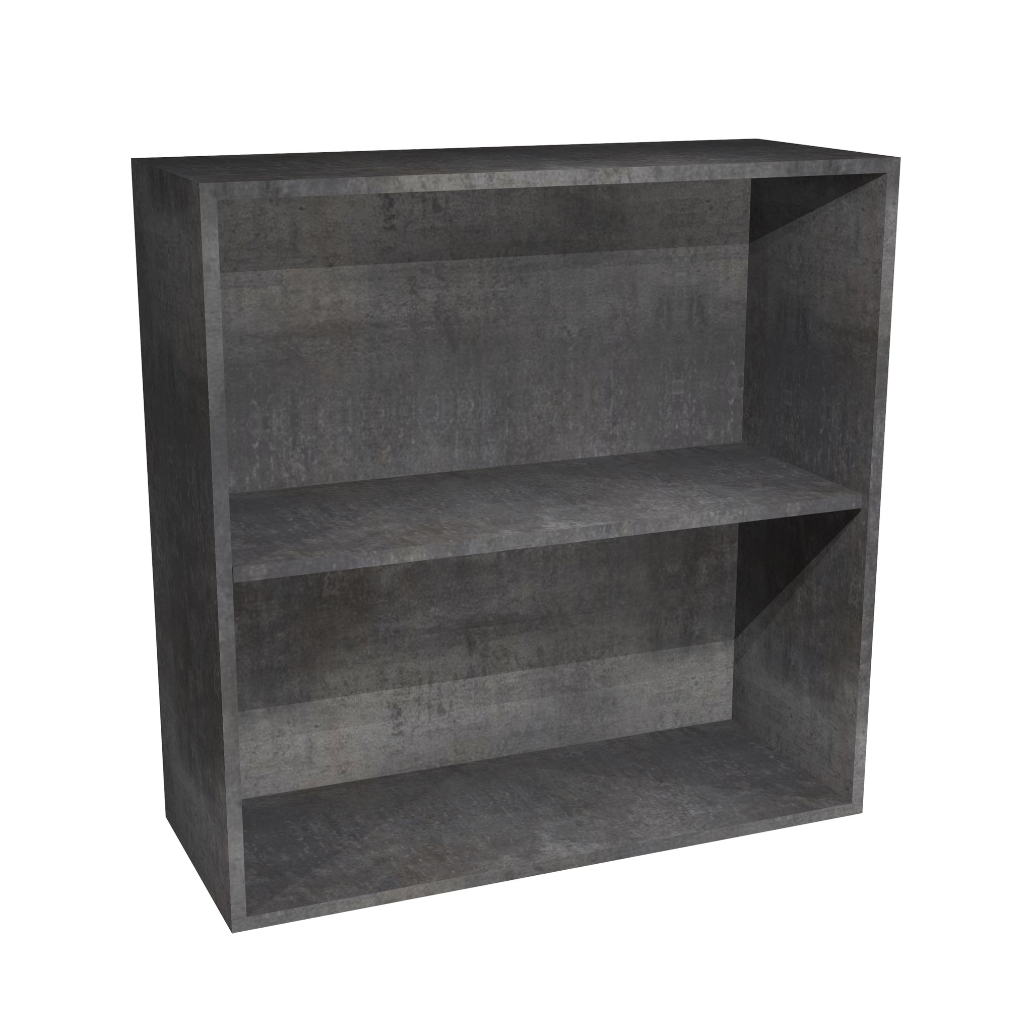 RTA - Rustic Grey - Wall Open Cabinet | 30"W x 30"H x 12"D