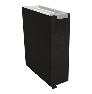 RTA - Dark Wood - Base Spice Rack Cabinet | 9"W x 34.5"H x 24"D