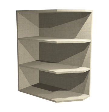 RTA - Fabric Grey - Base End Shelf Cabinet | 12"W x 30"H x 12"D